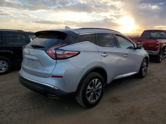 5N1AZ2MHXHN117603 - 2017 NISSAN MURANO S SILVER photo 3