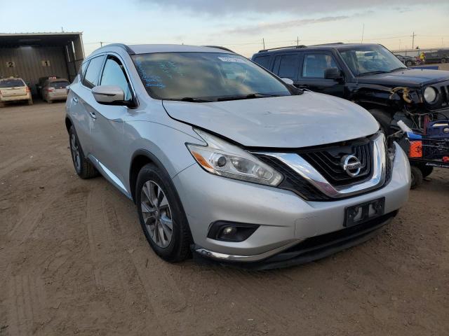 5N1AZ2MHXHN117603 - 2017 NISSAN MURANO S SILVER photo 4