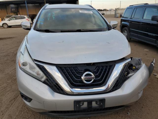 5N1AZ2MHXHN117603 - 2017 NISSAN MURANO S SILVER photo 5