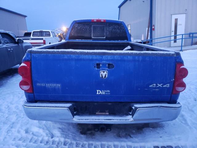 3D7KS28A27G818126 - 2007 DODGE RAM 2500 ST BLUE photo 6