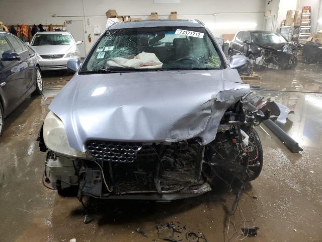 2T1KR32E94C299749 - 2004 TOYOTA COROLLA MA XR BLUE photo 5