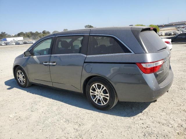 5FNRL5H61CB046334 - 2012 HONDA ODYSSEY EXL GRAY photo 2