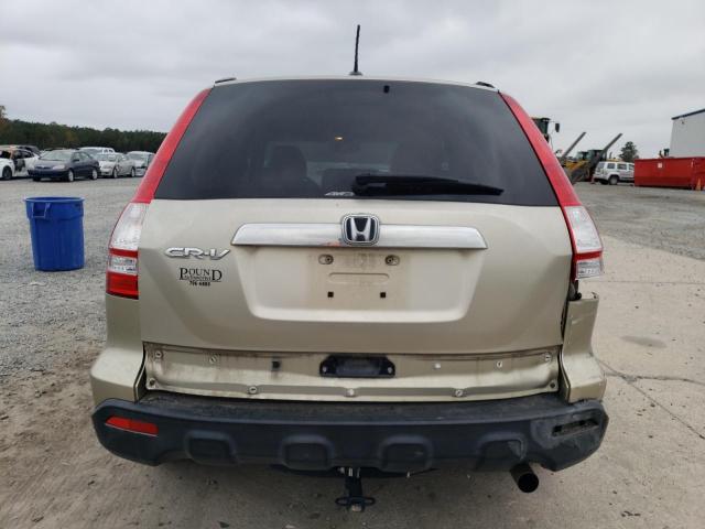 JHLRE48709C012732 - 2009 HONDA CR-V EXL TAN photo 6