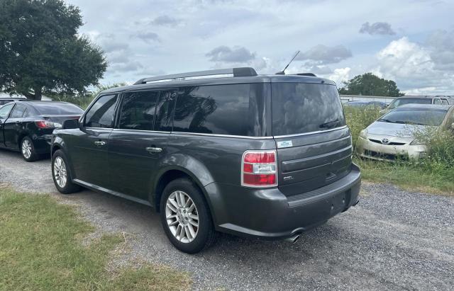 2FMGK5C83GBA09724 - 2016 FORD FLEX SEL GRAY photo 3