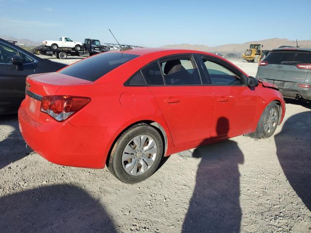 1G1PA5SH2F7225671 - 2015 CHEVROLET CRUZE LS RED photo 3