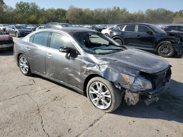 1N4AA5AP5EC434310 - 2014 NISSAN MAXIMA S GRAY photo 4