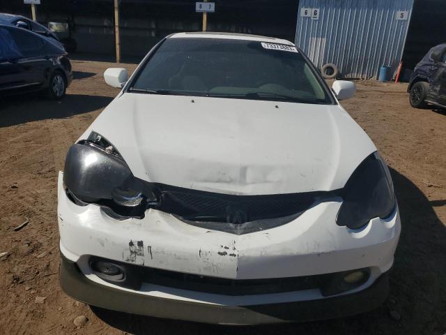 JH4DC54873C020768 - 2003 ACURA RSX WHITE photo 5