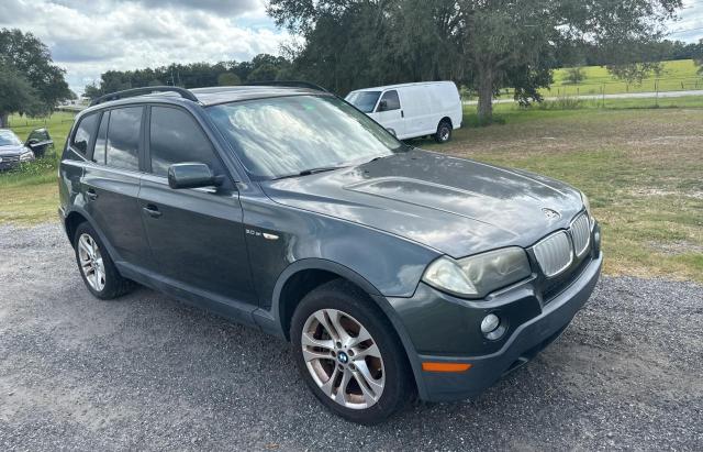 WBXPC93437WF08288 - 2007 BMW X3 3.0SI GREEN photo 1
