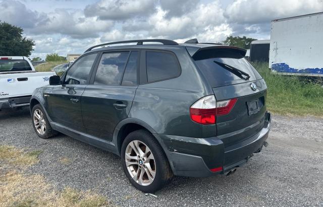 WBXPC93437WF08288 - 2007 BMW X3 3.0SI GREEN photo 3