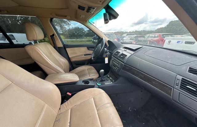 WBXPC93437WF08288 - 2007 BMW X3 3.0SI GREEN photo 5