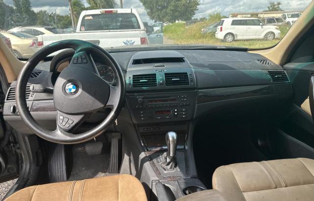 WBXPC93437WF08288 - 2007 BMW X3 3.0SI GREEN photo 9