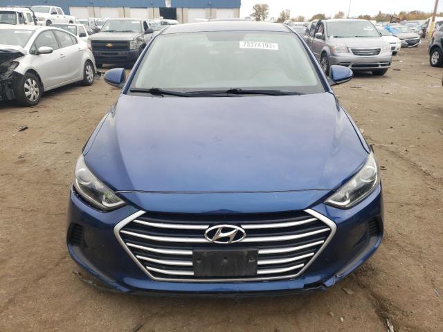 5NPD84LF4HH096196 - 2017 HYUNDAI ELANTRA SE BLUE photo 5