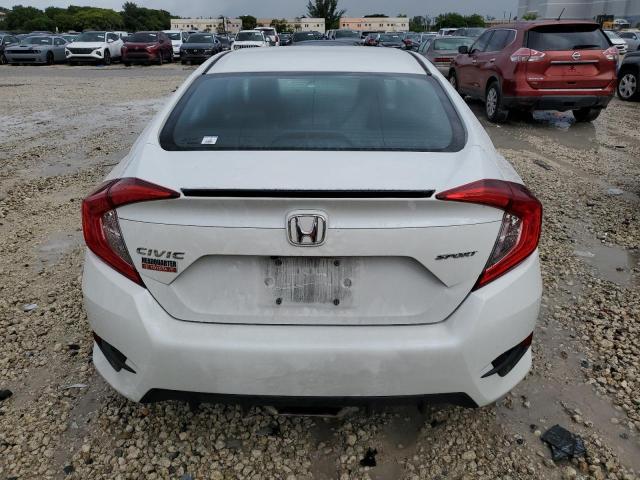 2HGFC2F81LH522020 - 2020 HONDA CIVIC SPORT WHITE photo 6