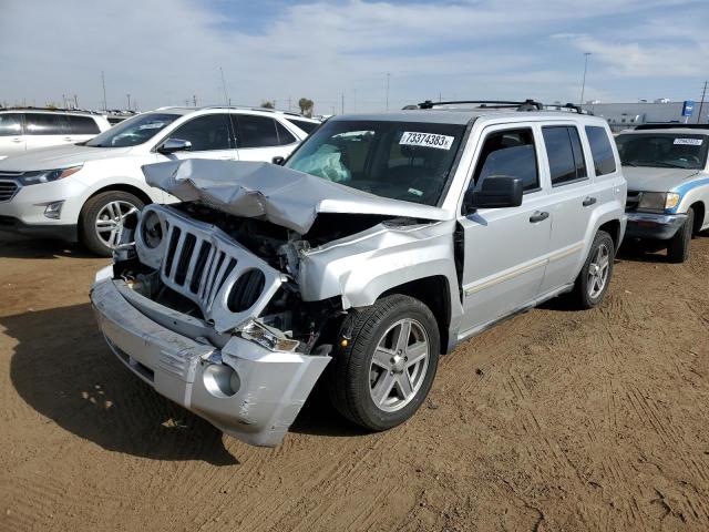 1J8FF48W77D415868 - 2007 JEEP PATRIOT LIMITED SILVER photo 1