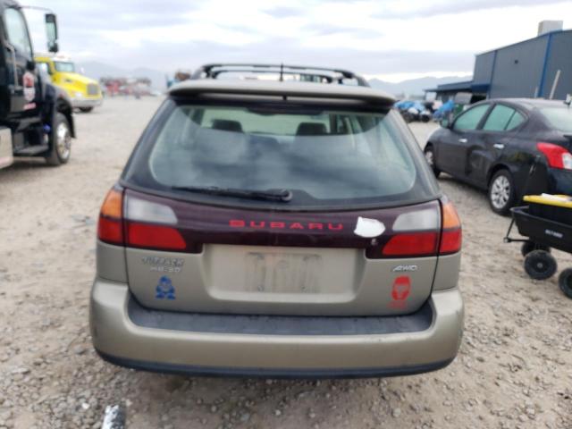 4S3BH896647621442 - 2004 SUBARU LEGACY OUTBACK H6 3.0 VDC GRAY photo 6