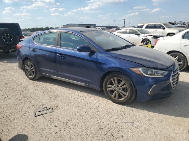 5NPD84LF5HH097597 - 2017 HYUNDAI ELANTRA SE BLUE photo 4