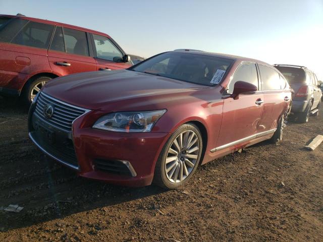 JTHDL5EF1E5006370 - 2014 LEXUS LS 460L RED photo 1