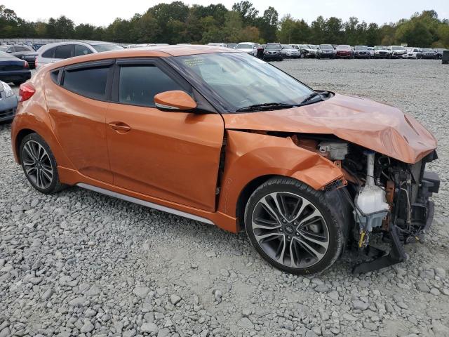 KMHTC6AE1GU303465 - 2016 HYUNDAI VELOSTER TURBO ORANGE photo 4