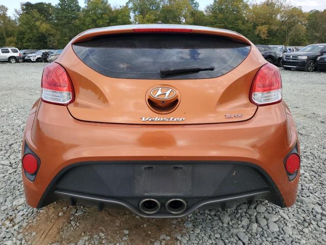 KMHTC6AE1GU303465 - 2016 HYUNDAI VELOSTER TURBO ORANGE photo 6