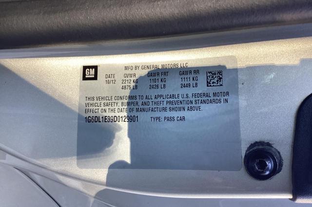 1G6DL1E39D0129901 - 2013 CADILLAC CTS PERFORMANCE COLLECTION Коричневый фото 10