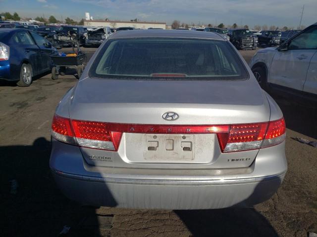 KMHFC46F66A121604 - 2006 HYUNDAI AZERA SE SILVER photo 6