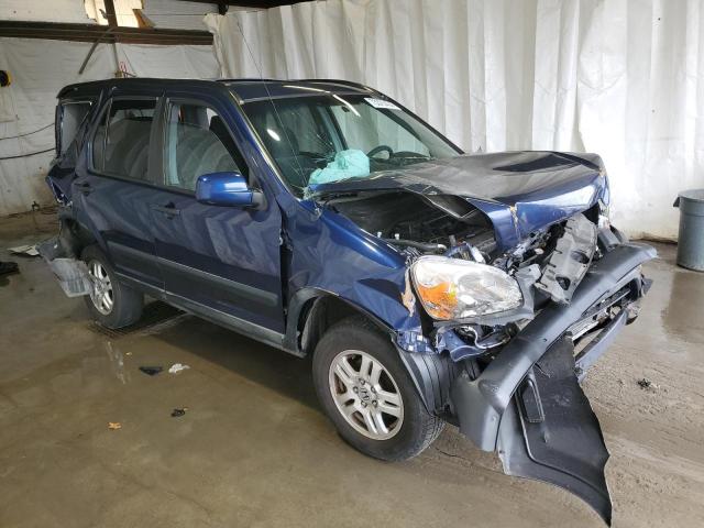 JHLRD78823C000943 - 2003 HONDA CR-V EX BLUE photo 4