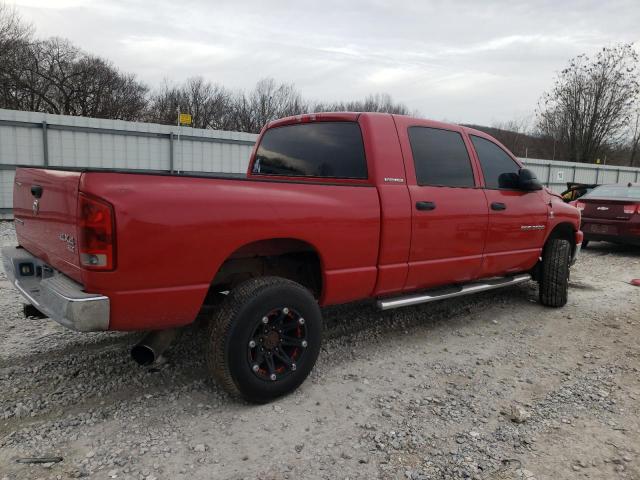 3D7KS29C06G227534 - 2006 DODGE RAM 2500 RED photo 3