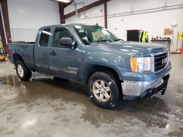 1GTR2VE34BZ169518 - 2011 GMC SIERRA K1500 SLE BLUE photo 4