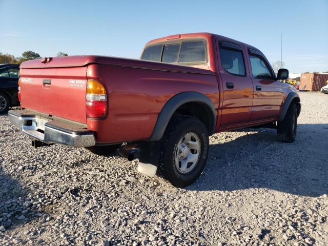 5TEGN92N32Z024969 - 2002 TOYOTA TACOMA DOUBLE CAB PRERUNNER BURGUNDY photo 3