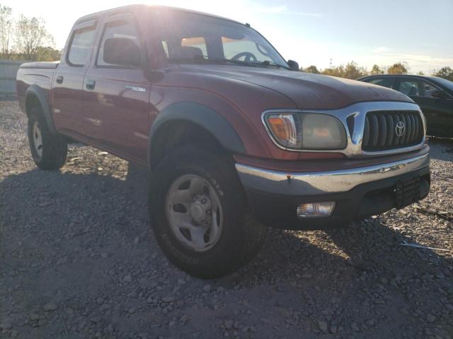 5TEGN92N32Z024969 - 2002 TOYOTA TACOMA DOUBLE CAB PRERUNNER BURGUNDY photo 4