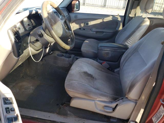 5TEGN92N32Z024969 - 2002 TOYOTA TACOMA DOUBLE CAB PRERUNNER BURGUNDY photo 7