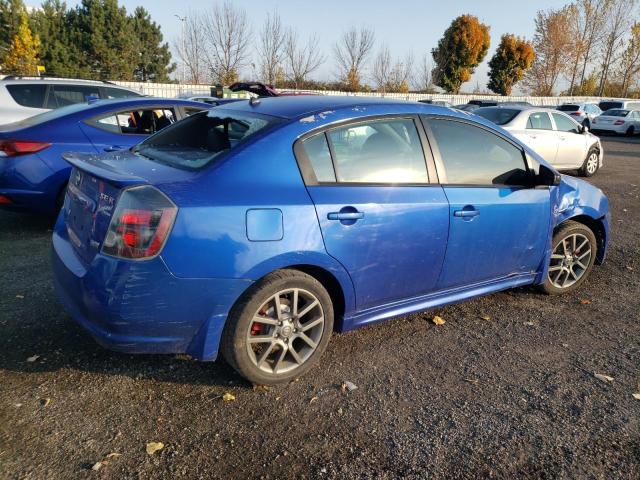 3N1BB61EX9L662302 - 2009 NISSAN SENTRA SE-R BLUE photo 3