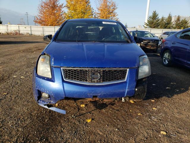 3N1BB61EX9L662302 - 2009 NISSAN SENTRA SE-R BLUE photo 5