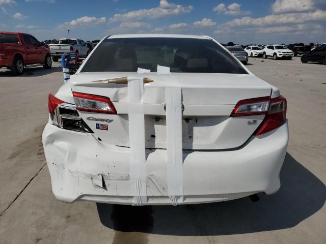 4T1BF1FK0EU317469 - 2014 TOYOTA CAMRY L WHITE photo 6