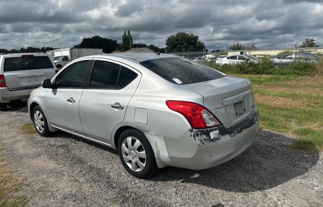 3N1CN7APXCL847167 - 2012 NISSAN VERSA S SILVER photo 3