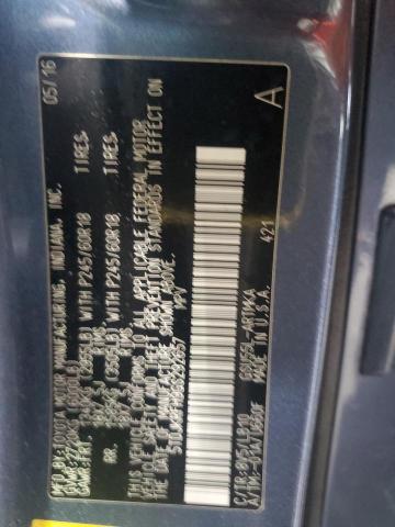 5TDJKRFH9GS292657 - 2016 TOYOTA HIGHLANDER XLE Mavi foto 13