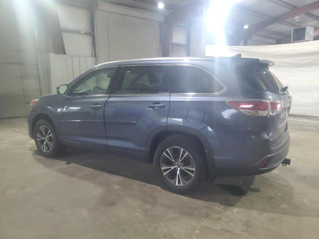 5TDJKRFH9GS292657 - 2016 TOYOTA HIGHLANDER XLE Mavi foto 2