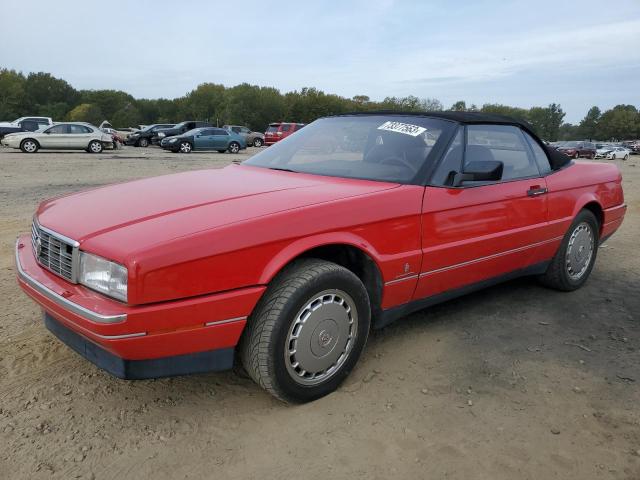 1G6VS3381LU126466 - 1990 CADILLAC ALLANTE RED photo 1