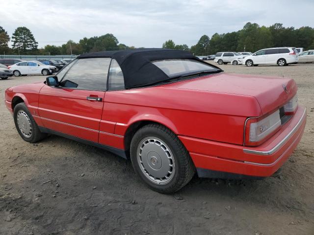 1G6VS3381LU126466 - 1990 CADILLAC ALLANTE RED photo 2