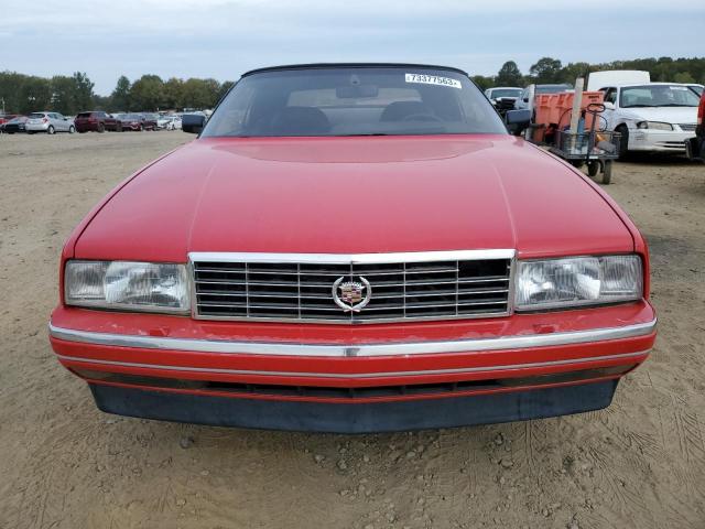 1G6VS3381LU126466 - 1990 CADILLAC ALLANTE RED photo 5