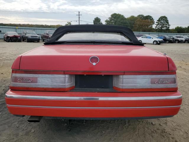 1G6VS3381LU126466 - 1990 CADILLAC ALLANTE RED photo 6