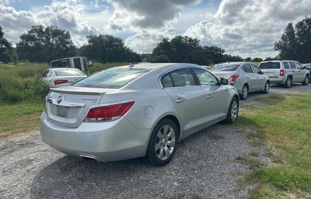 1G4GE5ED6BF395998 - 2011 BUICK LACROSSE CXS SILVER photo 4