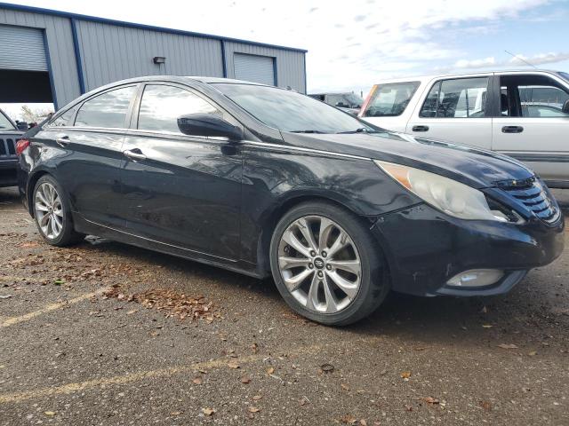 5NPEC4AC9DH544843 - 2013 HYUNDAI SONATA SE BLACK photo 4