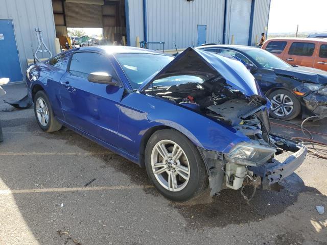 1ZVBP8AM0E5204874 - 2014 FORD MUSTANG BLUE photo 4