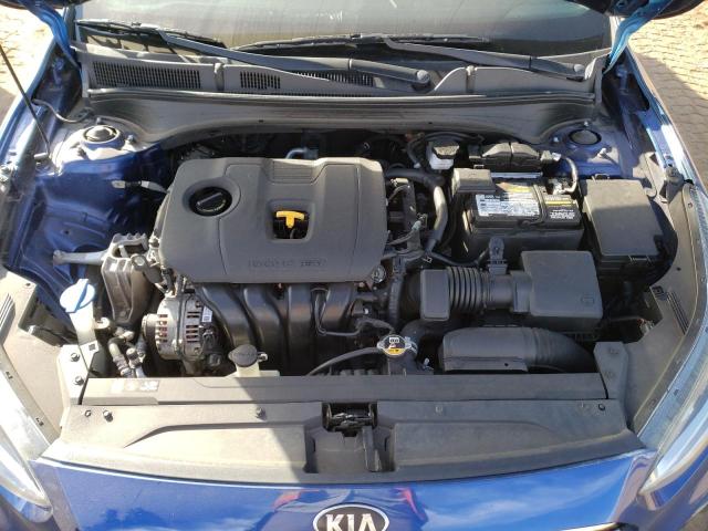 3KPF24AD8KE112164 - 2019 KIA FORTE FE BLUE photo 11