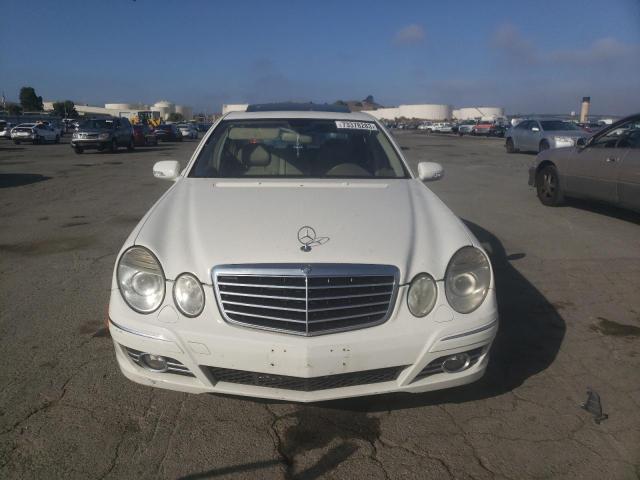 WDBUF56X38B242118 - 2008 MERCEDES-BENZ E 350 WHITE photo 5