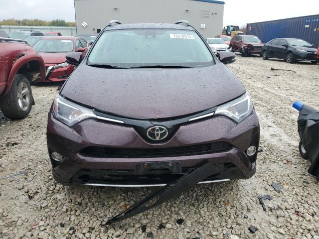 2T3RFREV9JW801280 - 2018 TOYOTA RAV4 ADVENTURE PURPLE photo 5