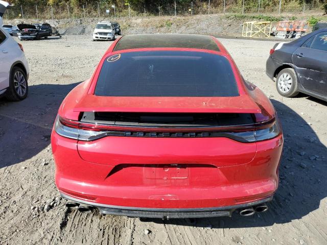 WP0AB2A73NL130317 - 2022 PORSCHE PANAMERA 4S RED photo 6