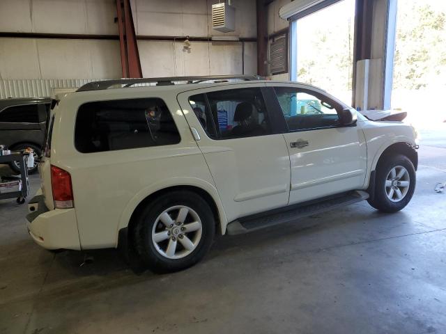 5N1BA0NDXEN612567 - 2014 NISSAN ARMADA SV WHITE photo 3