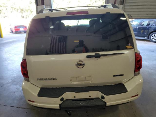 5N1BA0NDXEN612567 - 2014 NISSAN ARMADA SV WHITE photo 6